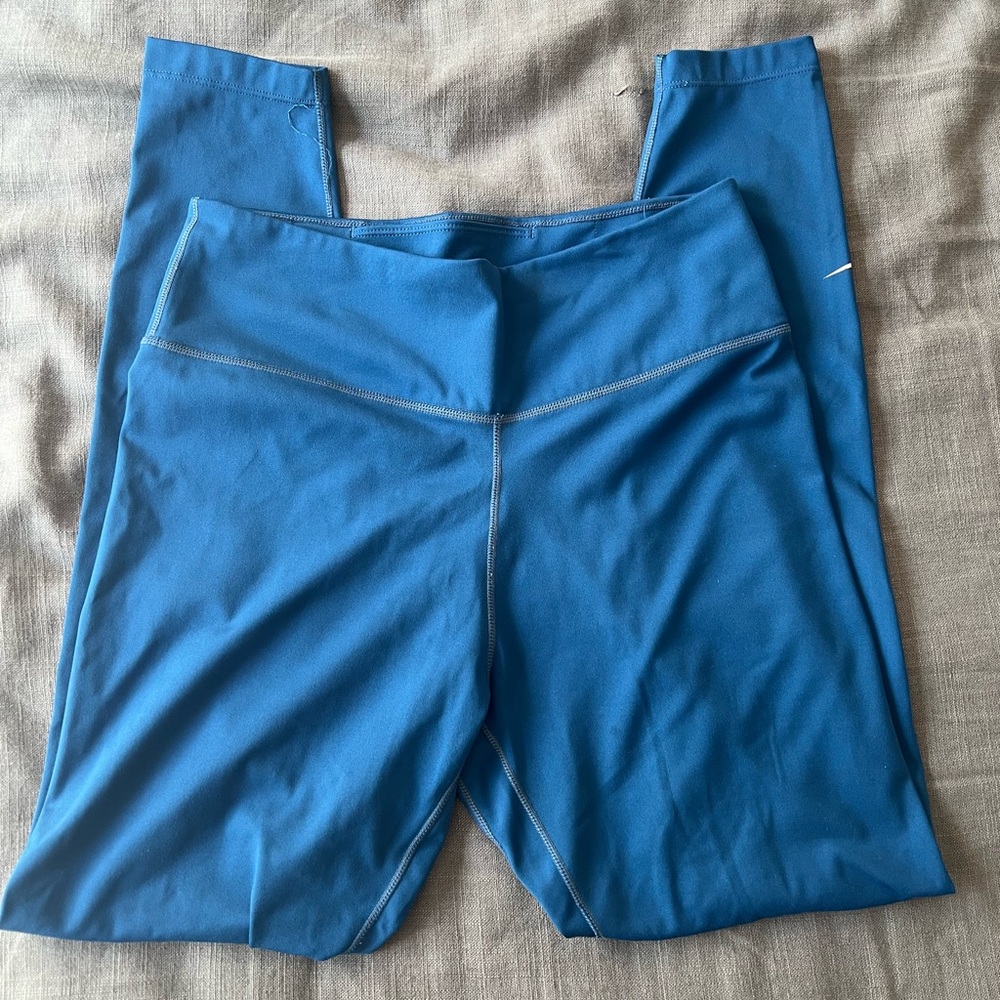 Nike Blue Athletic Leggings